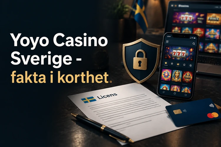 Yoyo Casino Sverige - fakta i korthet